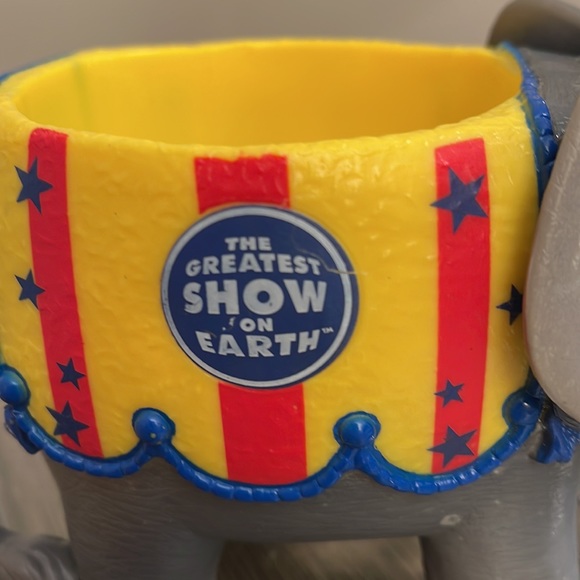 RINGLING BROS BARNUM CIRCUS THE GREATEST SHOW ON EARTH PLASTIC ELEPHANT CUP MUG - Picture 13 of 14